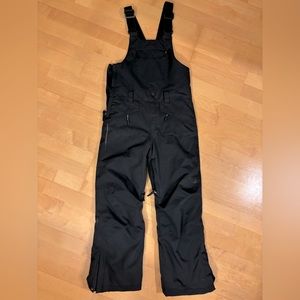 Ripzone Girls Snowbib Size Medium Black.